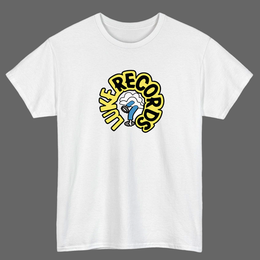 luke records logo short sleeve t shirt size S-3XL - P