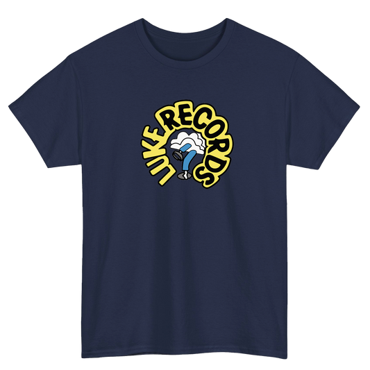 luke records logo short sleeve t shirt size S-3XL - P