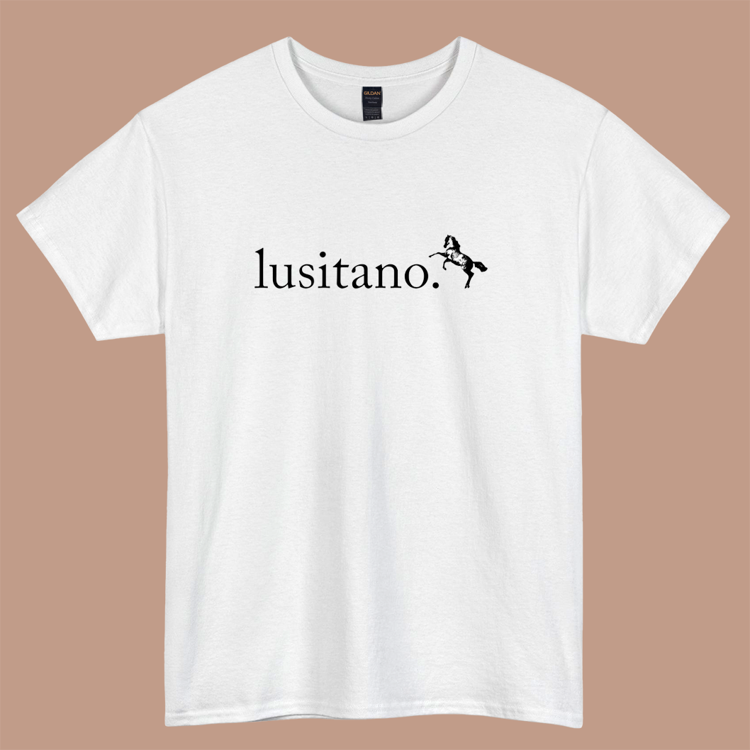 lusitano logo SHORT SLEEVE T SHIRT S-3XL-P