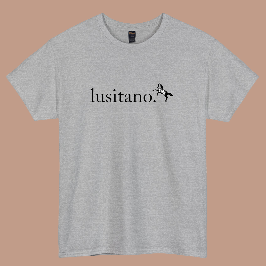 lusitano logo SHORT SLEEVE T SHIRT S-3XL-P