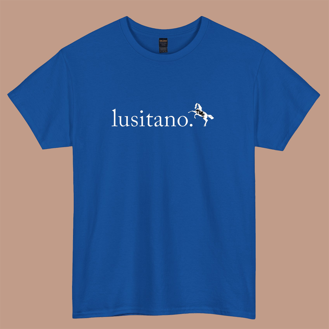 lusitano logo SHORT SLEEVE T SHIRT S-3XL-P