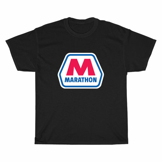 marathon oil gas car logo Men's Unisex T Shirt Size S to 3XL