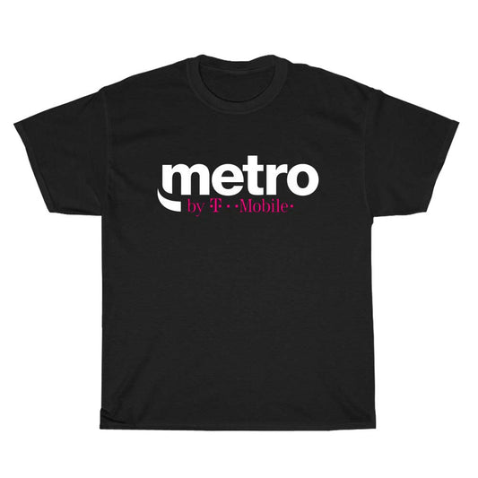 Metro by T Mobile Logo Men's Unisex T Shirt Size S to 3XL