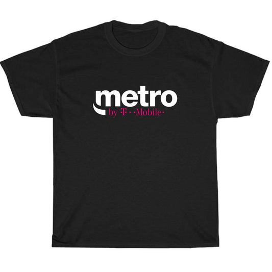 metro by t mobile logo Men's Unisex T Shirt Size S to 3XL