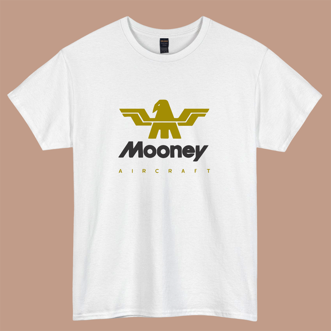 mooney aircraft  Logo short sleeve t shirt S-3XL -P