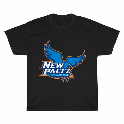 New Paltz Hawks Logo Men's Unisex T Shirt Size S to 3XL