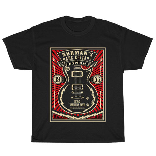 normans rare guitars logo Men's Unisex T Shirt Size S to 3XL