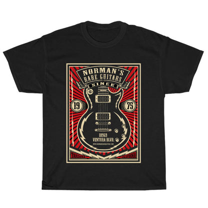 normans rare guitars logo Men's Unisex T Shirt Size S to 3XL