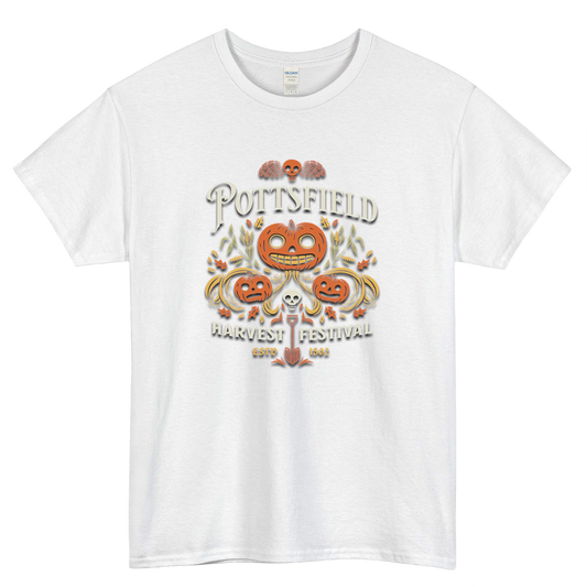 Pottsfield Harvest Festival Logo Mens Unisex Short Sleeve T-Shirt Size S-3XL - P