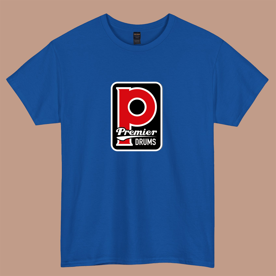premier drums  Logo short sleeve t shirt S-3XL -P