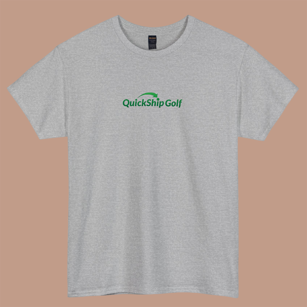 quickshipgolf logo short sleeve t shirt S-3XL -P