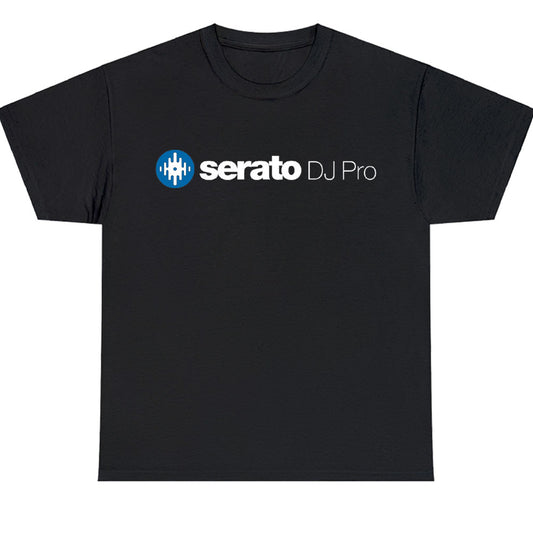 Serato DJ Pro Logo Men's Unisex T Shirt Size S to 3XL