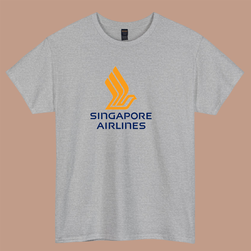 singapore airlines LOGO short sleeve t shirt S-3XL -P