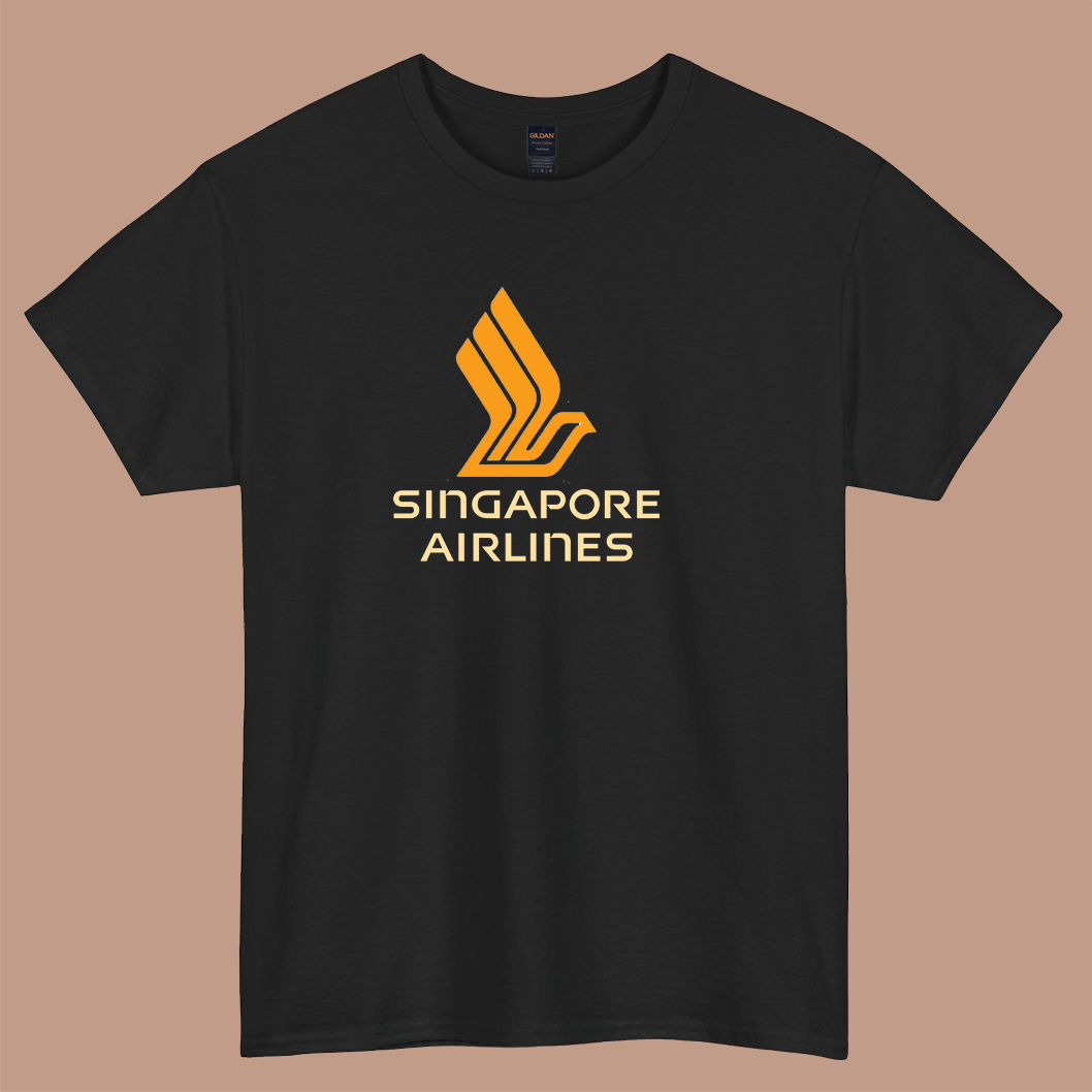 singapore airlines LOGO short sleeve t shirt S-3XL -P