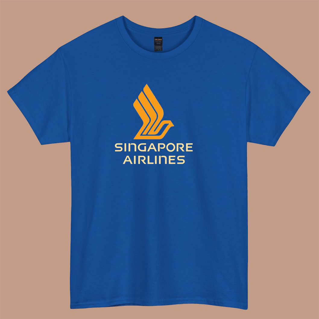 singapore airlines LOGO short sleeve t shirt S-3XL -P