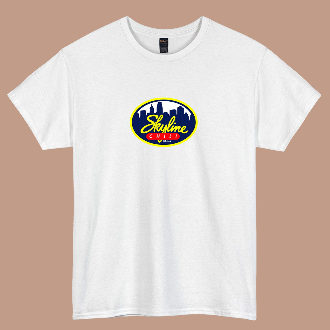 skyline chili favourite food logo  short sleeve t shirt S-3XL -P