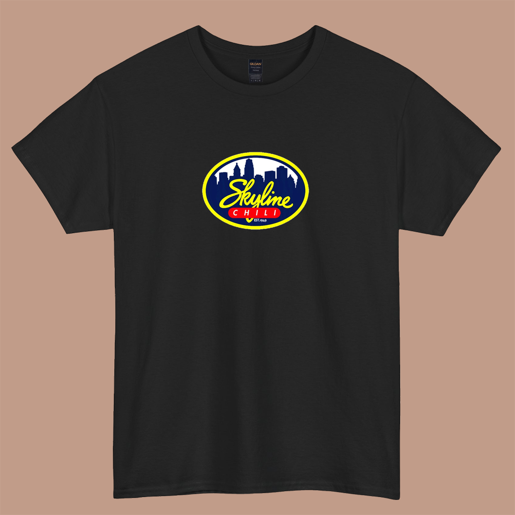 skyline chili favourite food logo short sleeve t shirt S-3XL -P