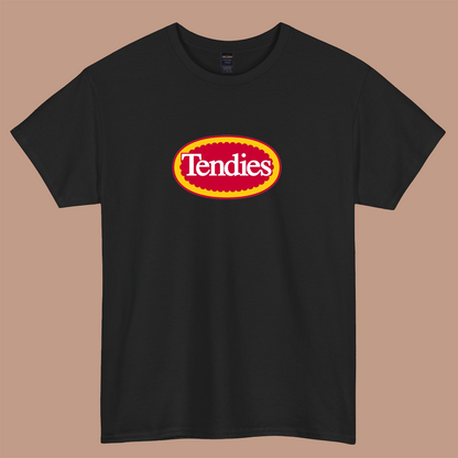 tendies logo SHORT SLEEVE T SHIRT S-3XL- P