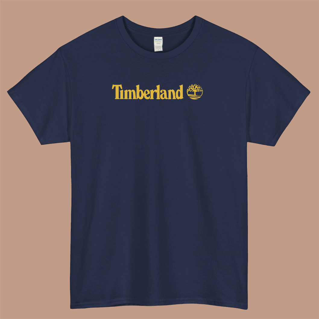 timberland logo  Mens short Sleeve T-Shirt Size S-3XL