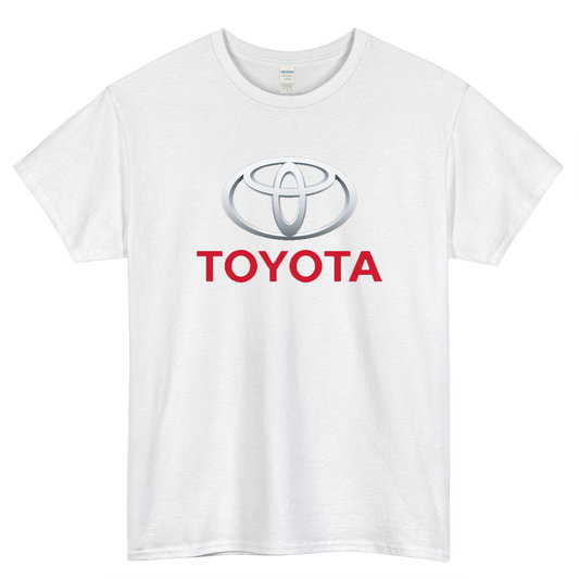 Toyota Logo Mens Unisex Short Sleeve T-Shirt Size S-3XL - P