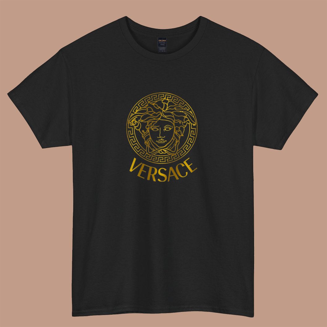 versace logo short sleeve t shirt S-3XL -P