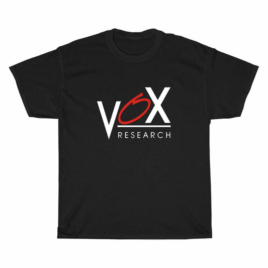 Vox Research Logo Men's Unisex T Shirt Size S to 3XL