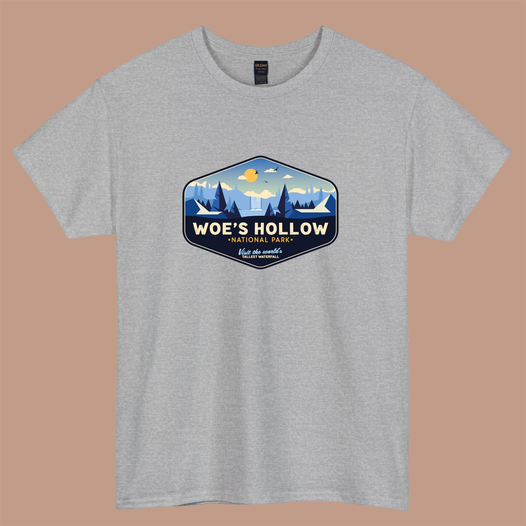 woes hollow 1 logo short sleeve t shirt S-5XL - P